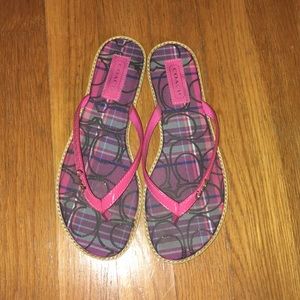 Coach Devlynn sandals size 5.5
